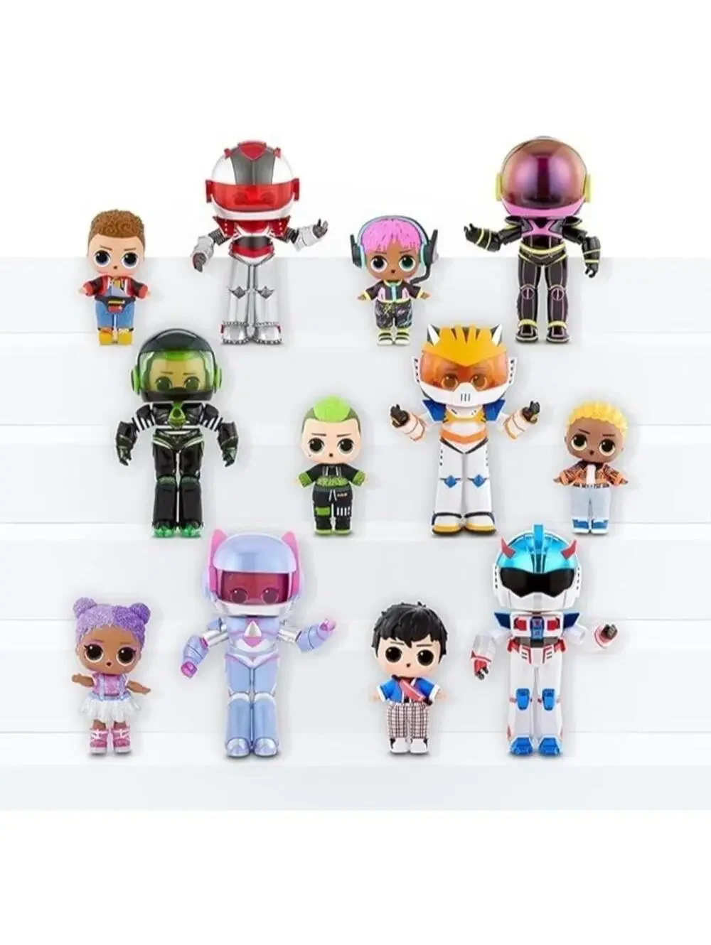 LOL Surprise Boys Arcade Heroes Action Figure Doll with accessories 15 Surprises